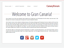 Tablet Screenshot of canaryforum.com